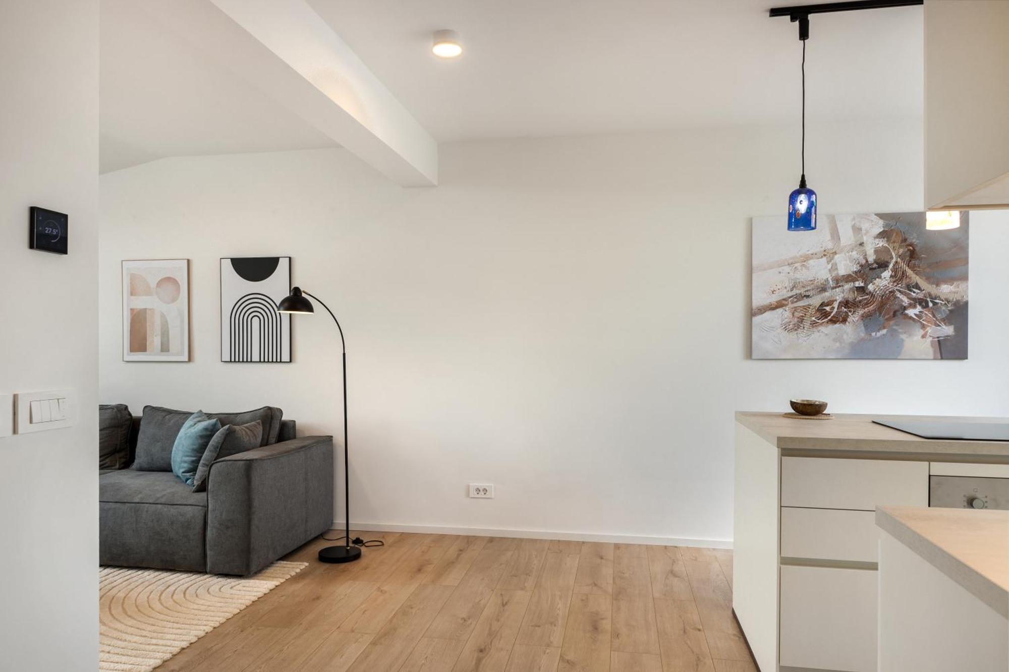 Luxe Penthouse With A Castle View Любляна Екстер'єр фото